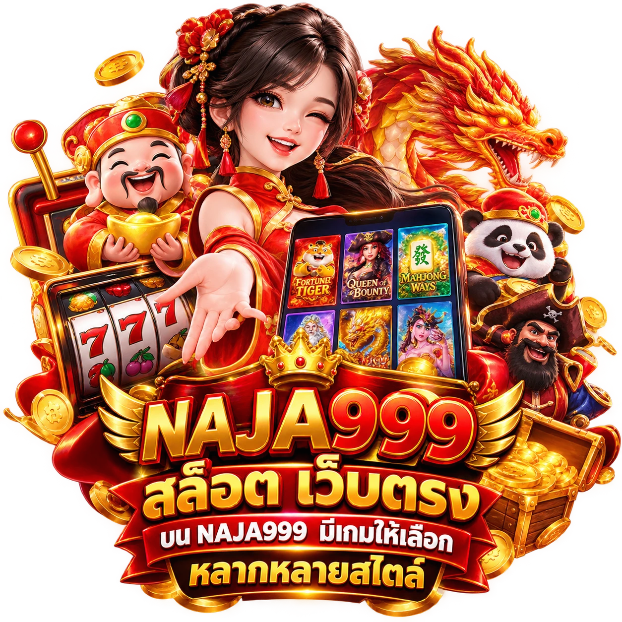 สล็อต เว็บตรง บน NAJA999มีเกมให้เลือกหลากหลายสไตล์